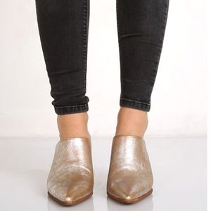 Free People Galactica Mule Silver